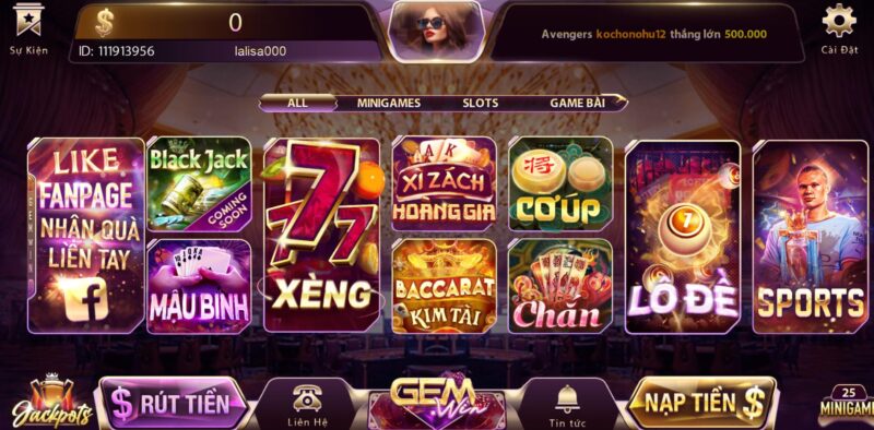 Gemwin – Cổng Game Cá Cược Đổi Thưởng Uy Tín và Hấp Dẫn Nhất Hiện Nay