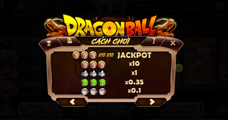 Kinh nghiệm chơi slot game Dragon Ball hay mà bạn nên biết 