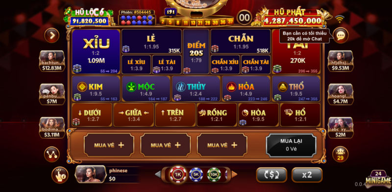 Giới thiệu về tựa game Keno Lộc Phát 