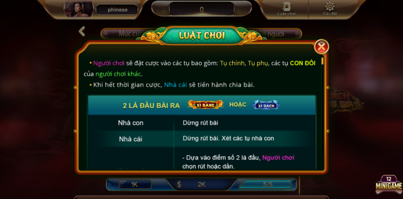 Luật chơi đánh bài Blackjack online 